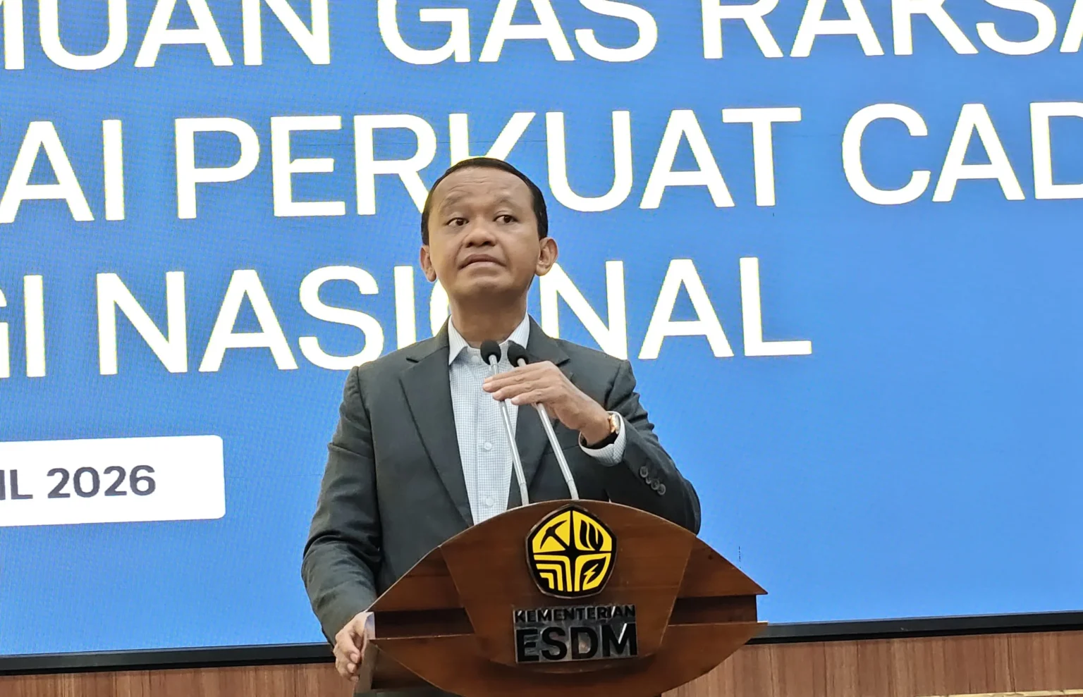 Menteri Energi dan Sumber Daya Mineral (ESDM), Bahlil Lahadalia