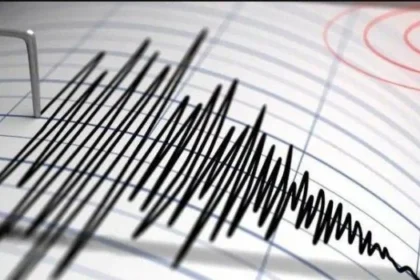 Gambar ilustrasi getaran gempa