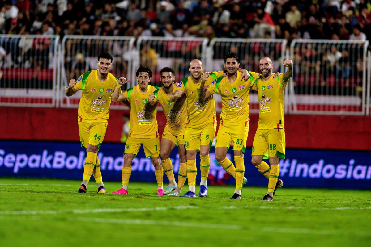 Selebrasi Pemain Persebaya