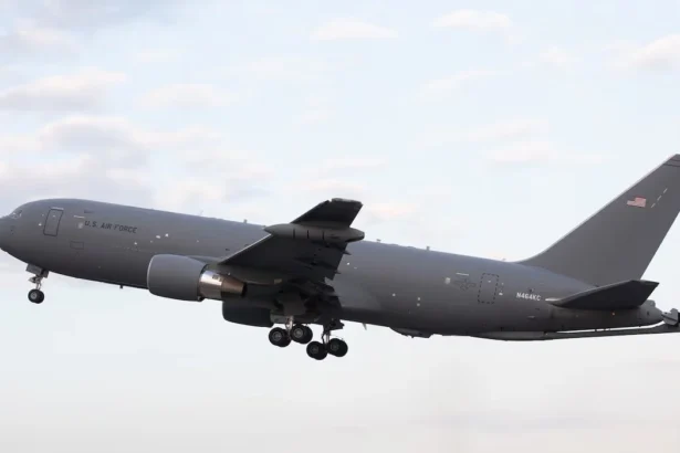 Pesawat Militer AS KC-46A Pegasus. (Sumber: AF.Mil)x