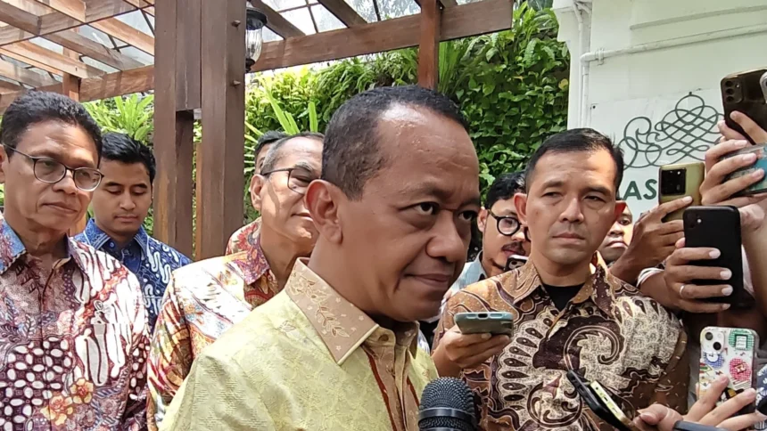 Menteri ESDM, Bahlil Lahadalia. (Sumber: owrite/Iren Natania)