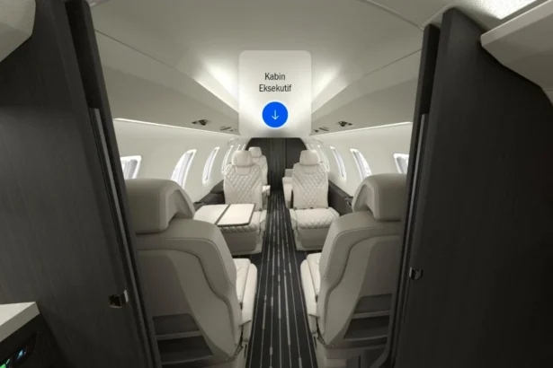 Interior jet mewah Pilatus PC-24. (Sumber: Pilatus Aircraft)