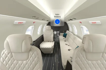 Interior pesawat Jet Mewah Pilatus PC-24. (Sumber: Pilatus Aircraft)