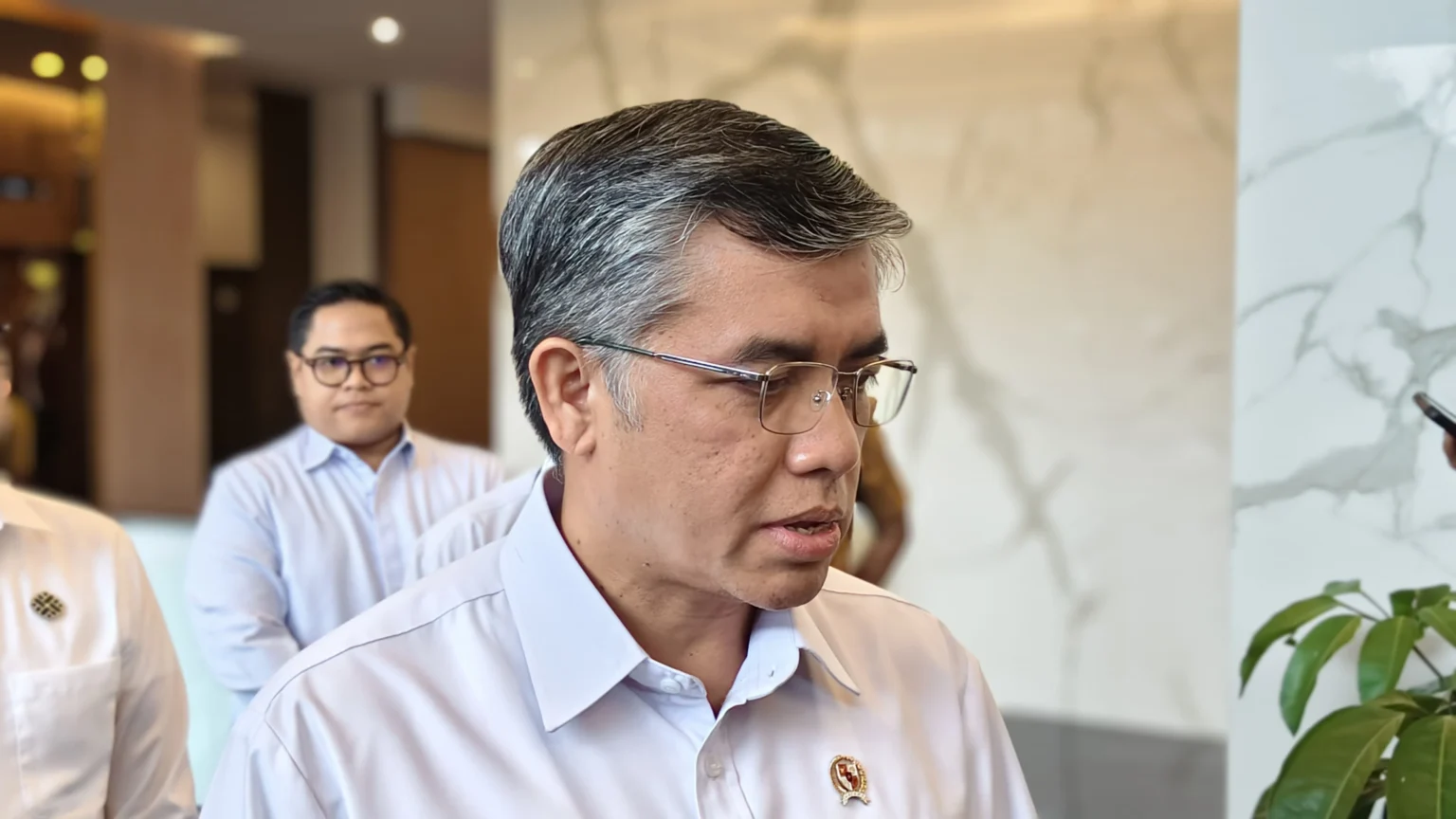 Menteri Ketenagakerjaan Yassierli (sumber: Owrite/Anisa Aulia)