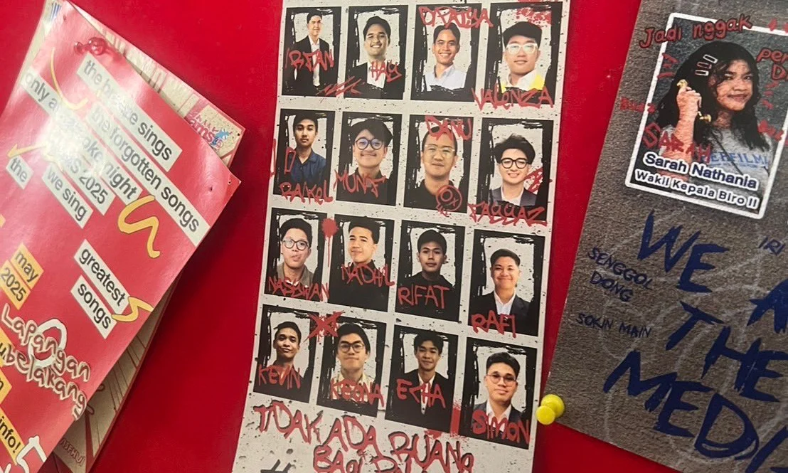 Foto-foto diduga pelaku pelecehan seksual di FH UI. (Sumber: istimewa)