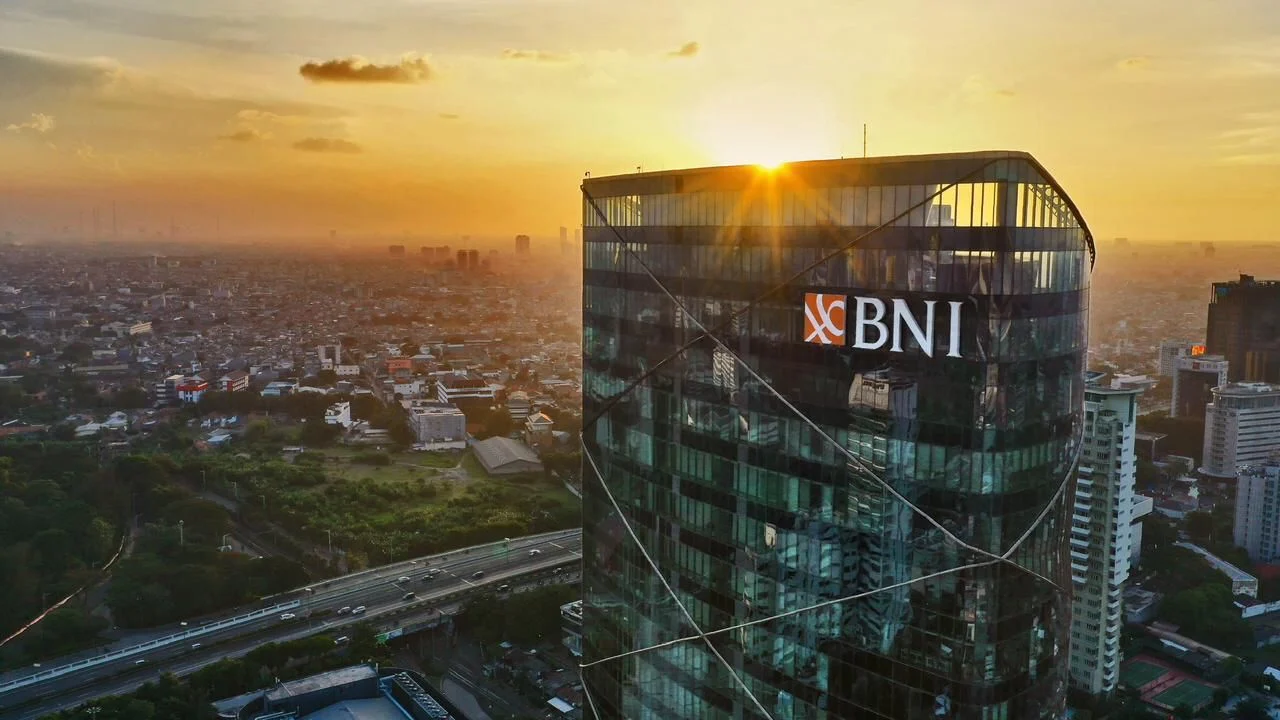 Ilustrasi gedung perkantoran BNI. (Sumber: Dok. BNI)