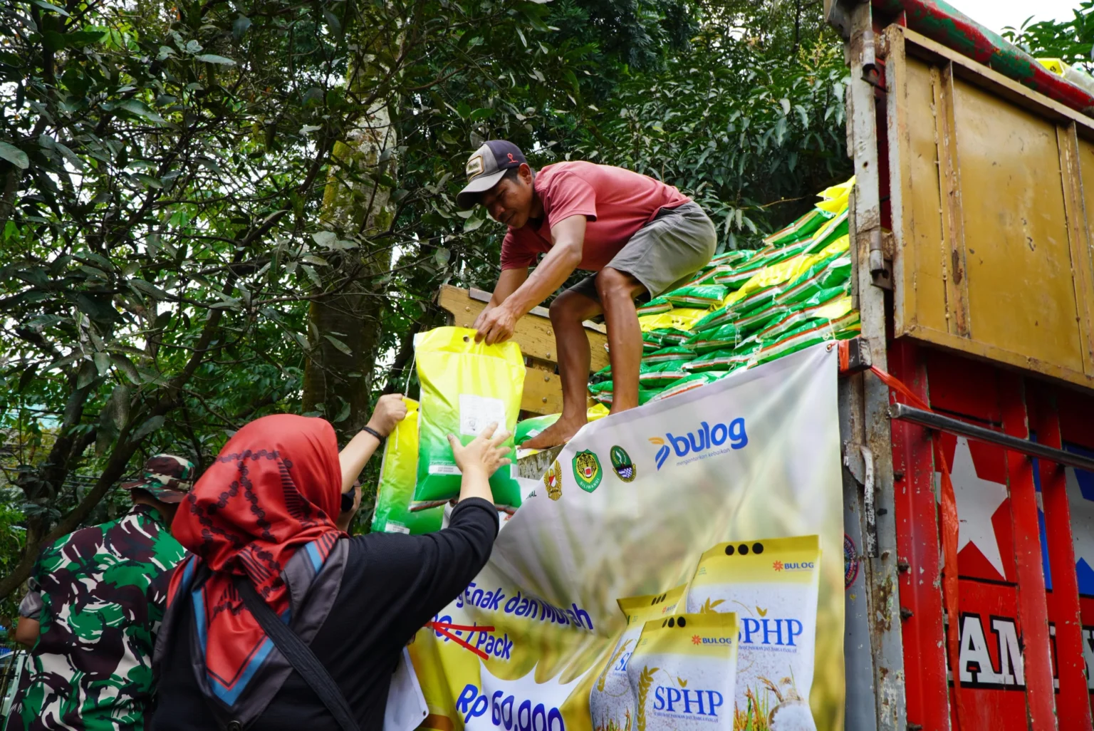 Beras program Stabilisasi Pasokan dan Harga Pangan (sumber: Bapanas)