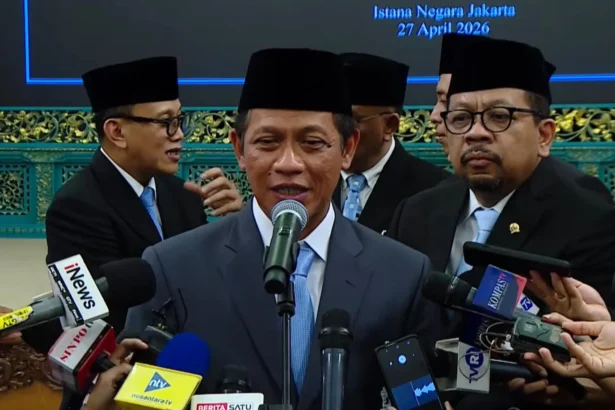 Wakil Menteri Koordinator Bidang Pangan Hanif Faisol (sumber: Youtube/Sekretariat Presiden)