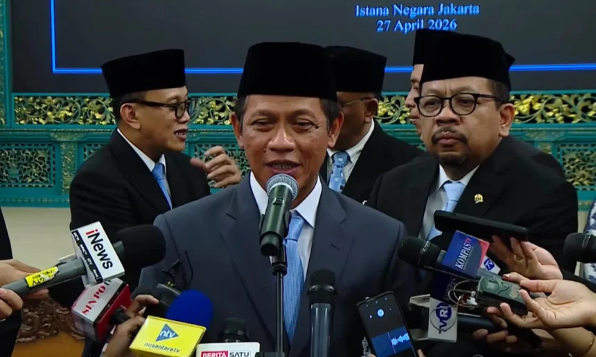Wakil Menteri Koordinator Bidang Pangan Hanif Faisol (sumber: Youtube/Sekretariat Presiden)