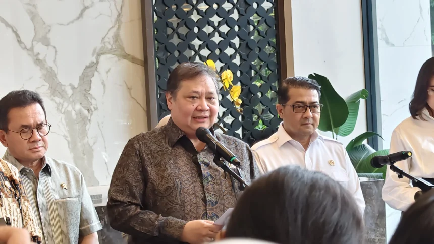 Menteri Koordinator Bidang Perekonomian, Airlangga Hartarto (Sumber: Owrite/Anisa Aulia)