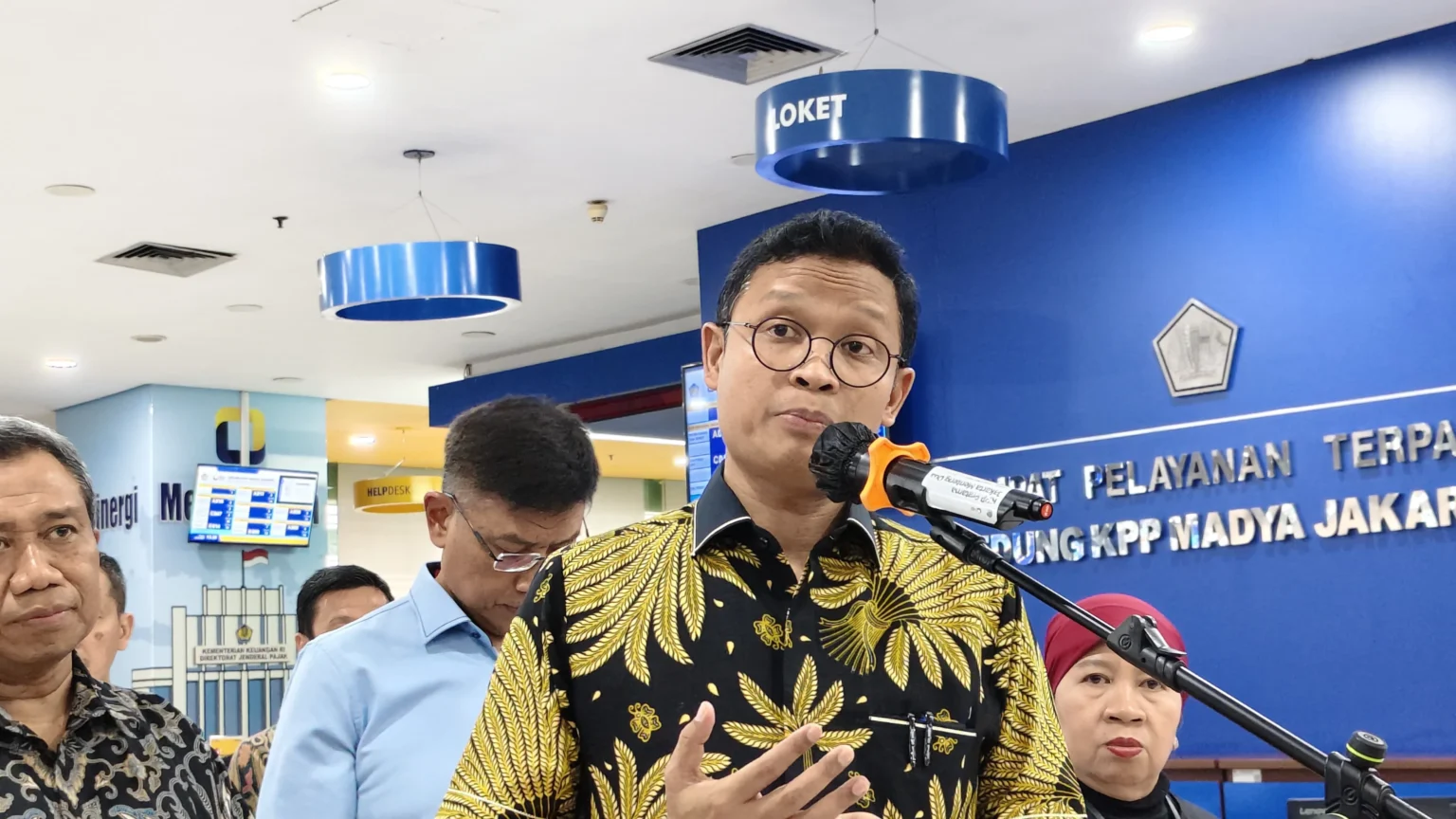 Direktur Jenderal Pajak Bimo Wijayanto (sumber: Owrite/Anisa Aulia)