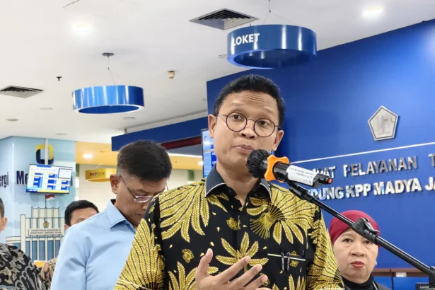 Direktur Jenderal Pajak Bimo Wijayanto (sumber: Owrite/Anisa Aulia)