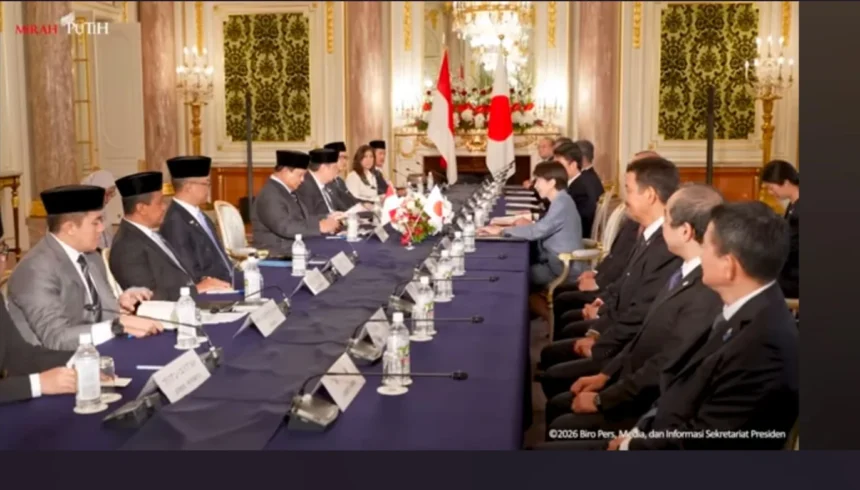 Pertemuan bilateral Presiden Prabowo dengan Perdana Menteri Jepang