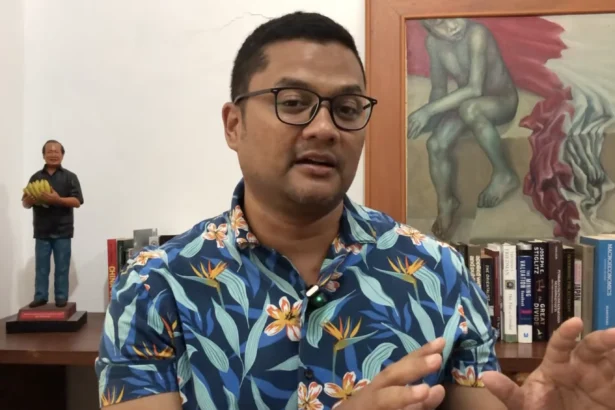 Ekonom Core Indonesia, Dipo Satria Ramli. (Sumber: Yotube/Dipo Satria Ramli)