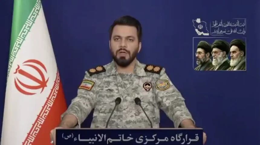 Juru Bicara Militer untuk Markas Besar Pusat Khatam al-Anbiya, Ebrahim Zolfaghari. (Sumber: Istimewa)