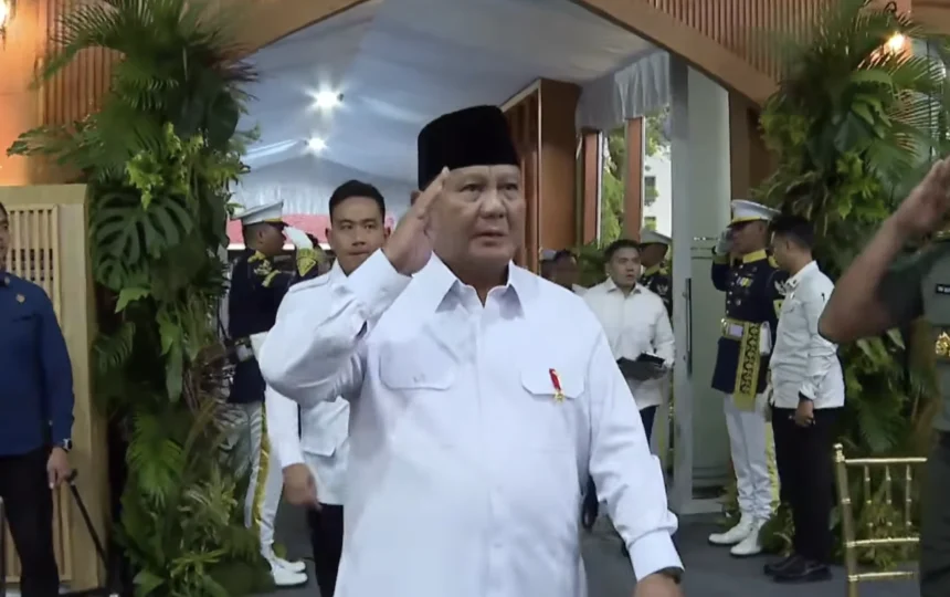 Presiden Prabowo Subianto. (Sumber: YT/Sekretariat Presiden)