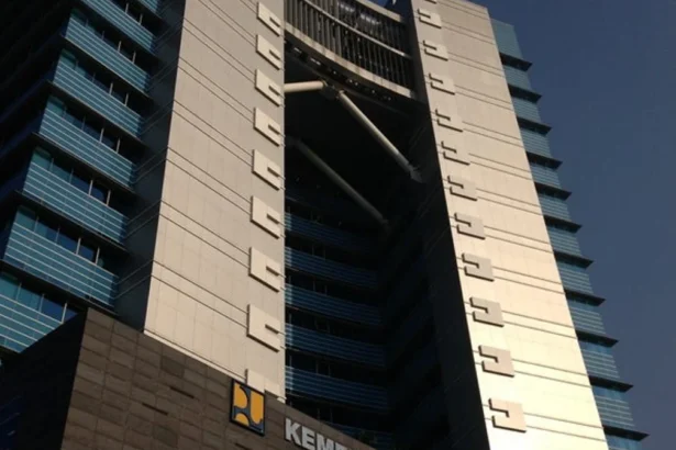 Ilustrasi Gedung Kementerian Pekerjaan Umum