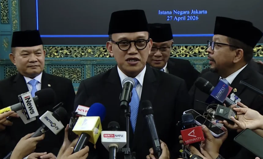 Abdul Kadir Karding, Kepala Badan Karantina Indonesia. (Sumber: Youtube/Setpres)