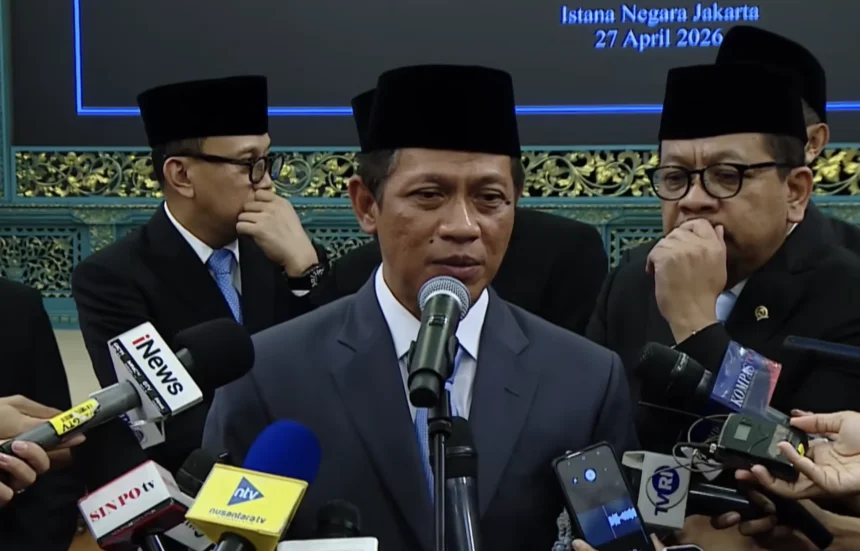 Wamen Koordinator Pangan, Hanif Faisol Nurofiq. (Sumber: Youtube/Setpres)