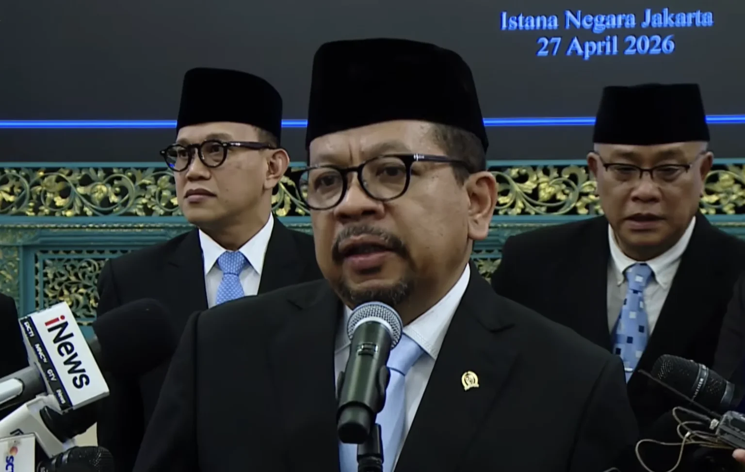 Muhammad Qodari, Kepala Badan Komunikasi Pemerintah. (Sumber: Youtube/Setpres)