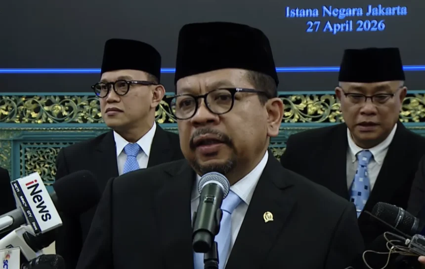 Muhammad Qodari, Kepala Badan Komunikasi Pemerintah. (Sumber: Youtube/Setpres)