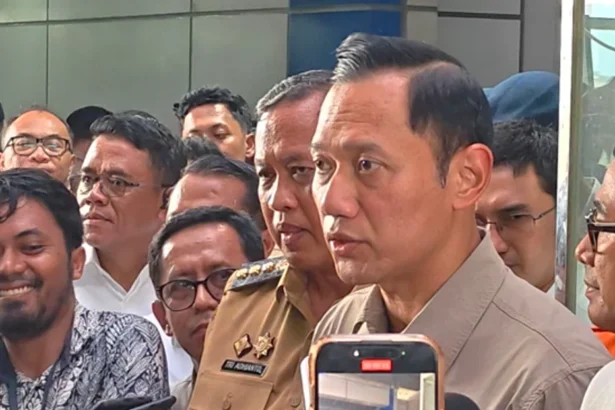 Menteri Koordinator Bidang Infrastruktur dan Pembangunan Kewilayahan Agus Harimurti Yudhoyono