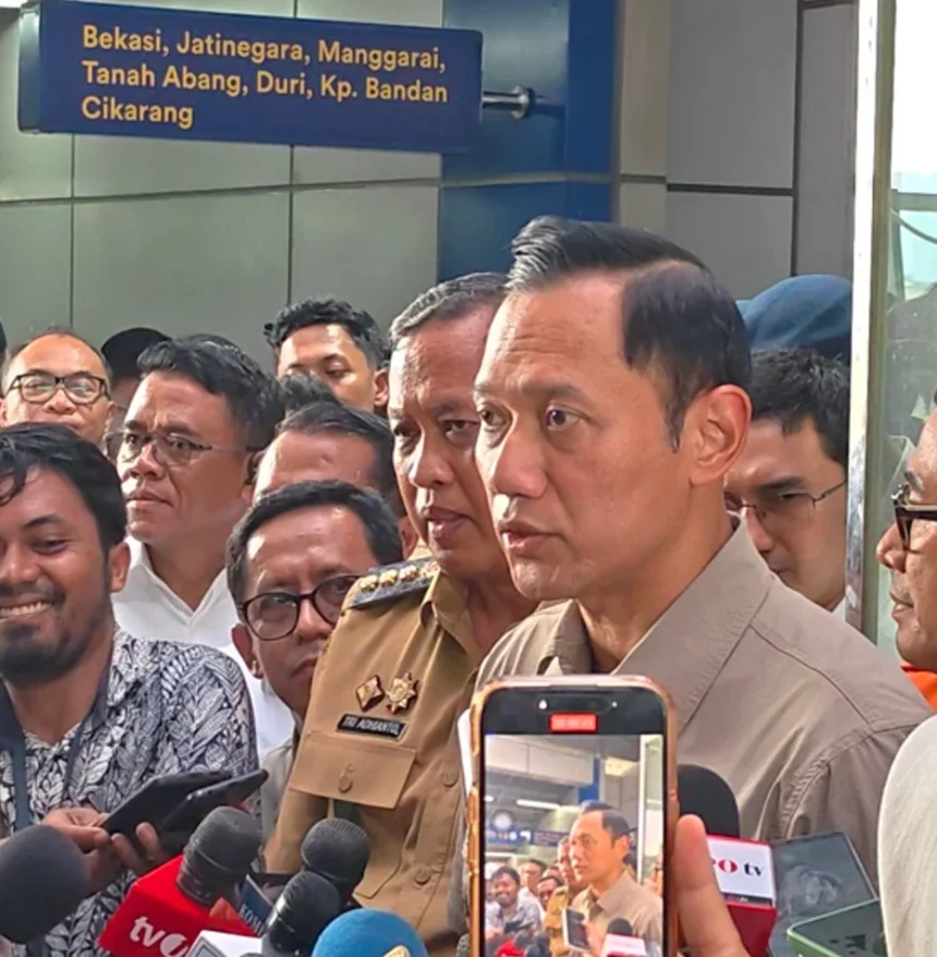 Menteri Koordinator Bidang Infrastruktur dan Pembangunan Kewilayahan Agus Harimurti Yudhoyono