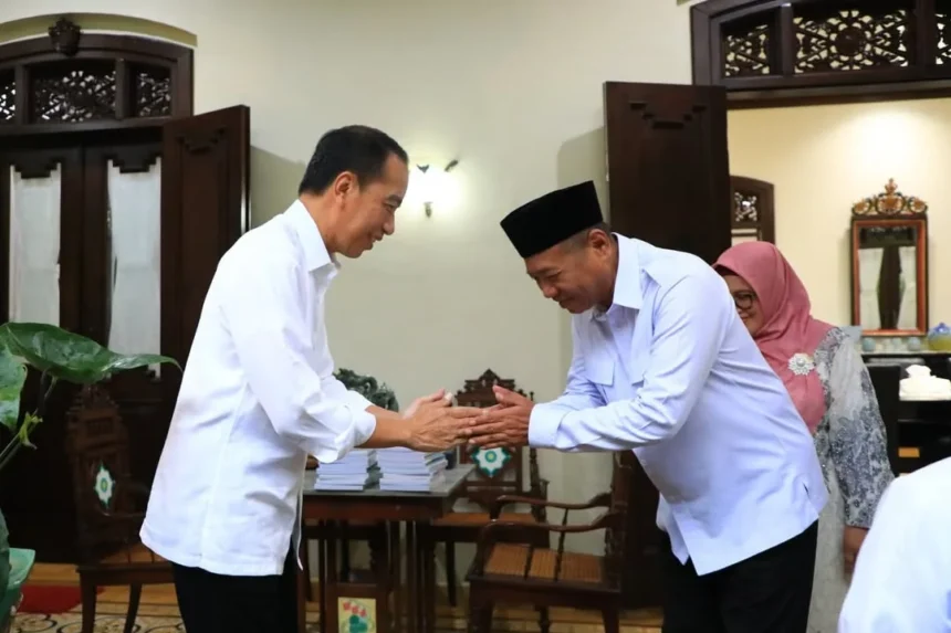 Bupati Tulungagung Gatut Sunu Wibowo, bersama Presiden RI ke 7, Joko Widodo (Jokowi)