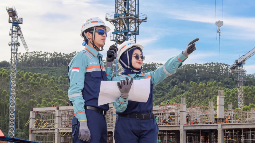 Pekerja di PT Wijaya Karya Bangunan Gedung Tbk (WEGE). (Sumber: Dok. WEGE)