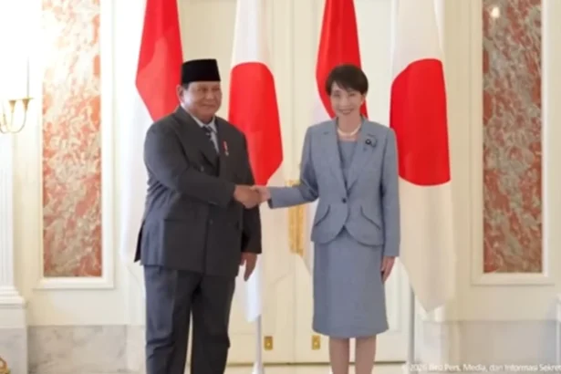 Presiden Prabowo Subianto dan Perdana Menteri Jepang Sanae Takaichi