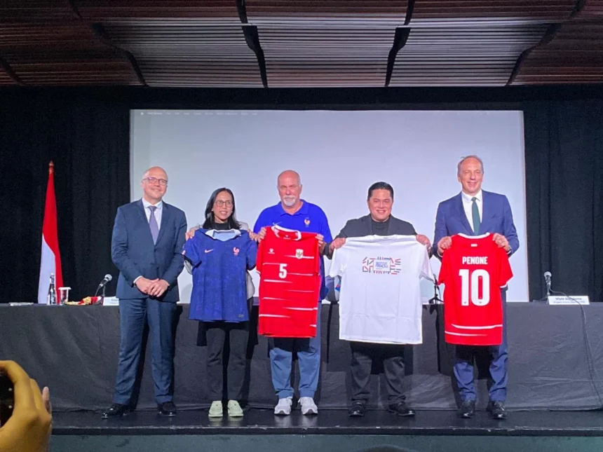 PSSI resmi menjalin kolaborasi dengan Kedutaan Besar Prancis