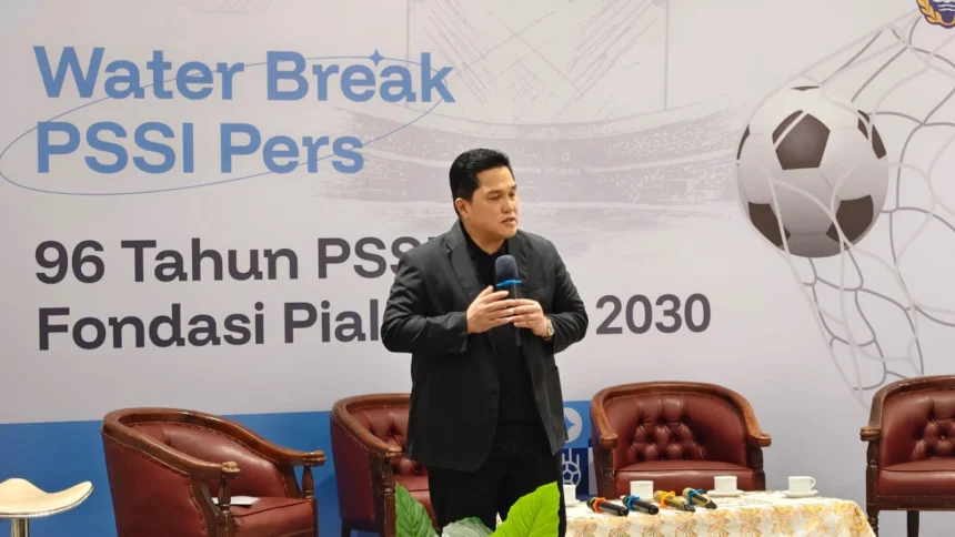 Ketua Umum (Ketum) PSSI Erick Thohir