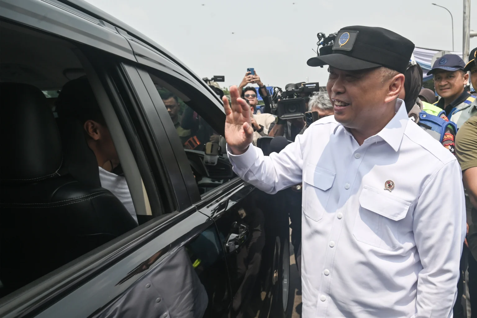 Menteri Perhubungan Dudy Purwagandhi