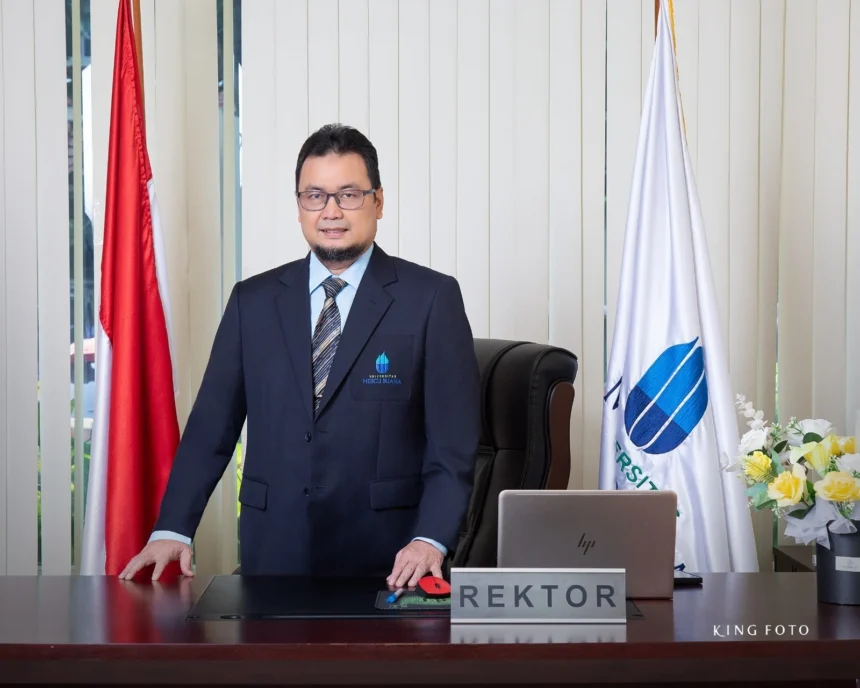 Rektor Universitas Mercu Buana (UMB) Prof Dr. Andi Adriansyah, M.Eng,