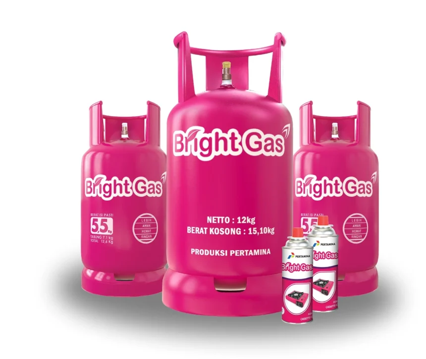 Tabung Gas LPG 12 kg dan 5,5 gram. (Sumber: MyPertamina)