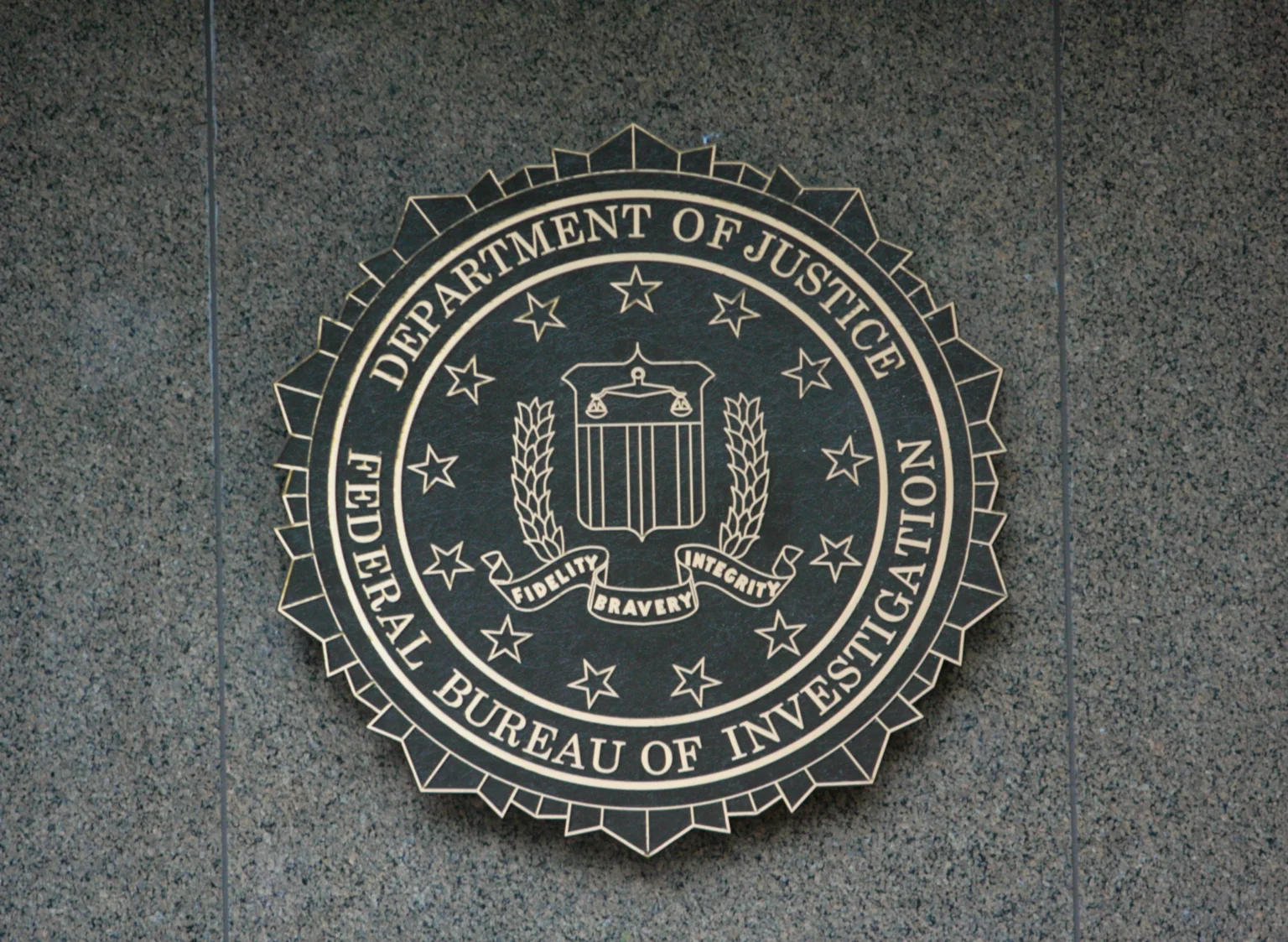 Logo FBI. (Sumber: Unsplash/ David Trinks)