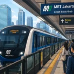 Ilustrasi MRT Jakarta