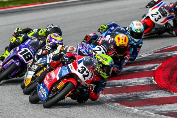 Kiandra Ramadhipa saat balapan