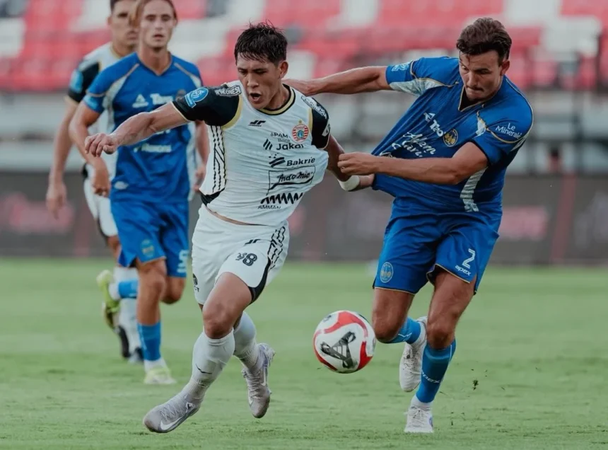 Pertandingan antara PSIM di pekan ke-29 BRI Super League