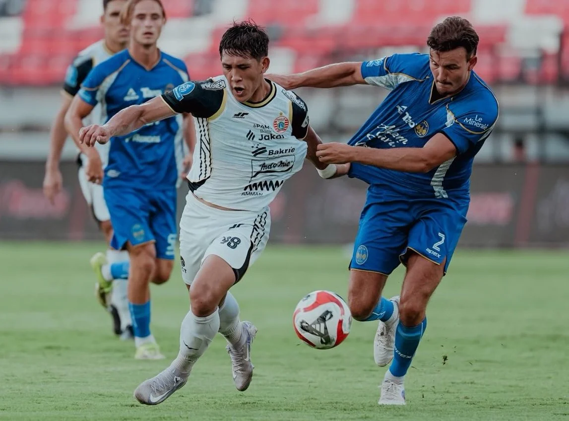 Pertandingan antara PSIM di pekan ke-29 BRI Super League