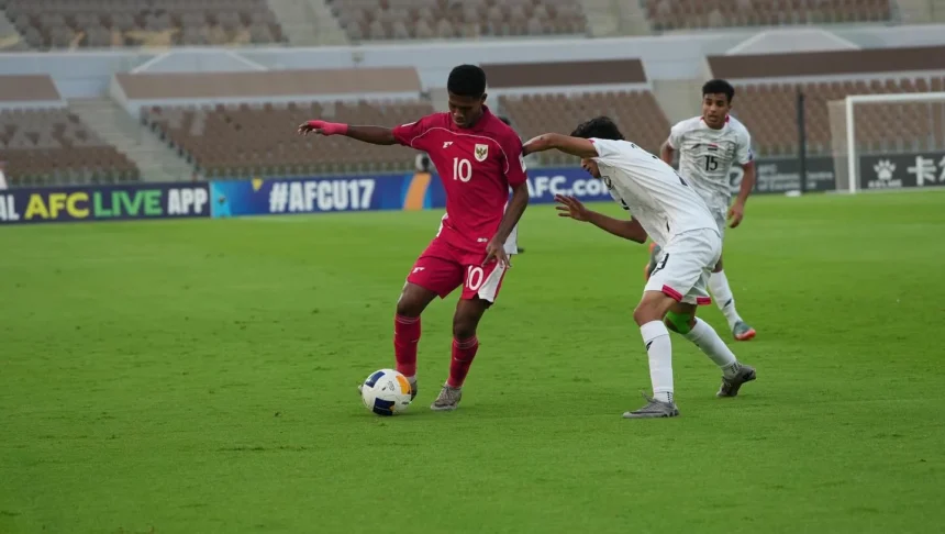 Pertandingan Elite Pro Academy (EPA) U-20 antara Dewa United U-20 melawan Bhayangkara U-20 di Stadion Citarum, Semarang