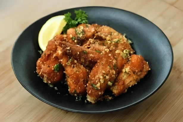 Resep Garlic Butter Chicken Wings, Cocok Buat Bekel Sekolah atau Kantor