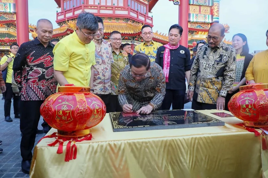 Peresmian Kelenteng Tian Fu Gong di PIK 2