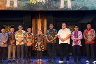 Kegiatan Festival Budaya Gresik dan Halal Bihalal Diaspora Gresik Jabodetabek di gelar di Anjungan Jawa Timur, TMII