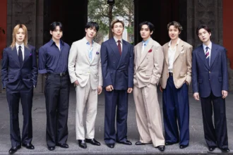 BTS mengunjungi Istana Nasional di Meksiko