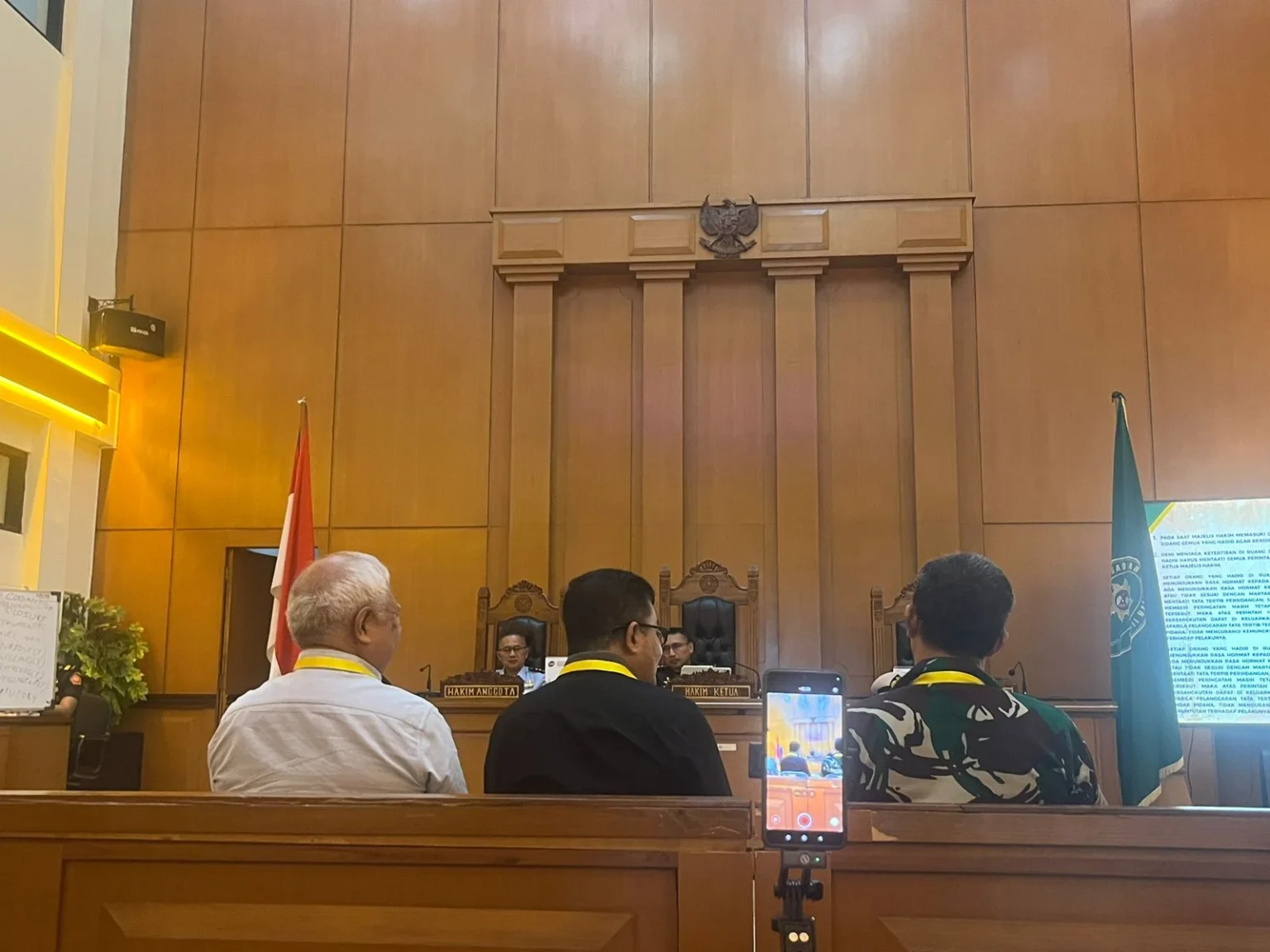 Ahli psikolog forensik Reza Indragiri Amriel dihadirkan sebagai saksi ahli dalam sidang kasus penyiraman air keras Andrie Yunus.