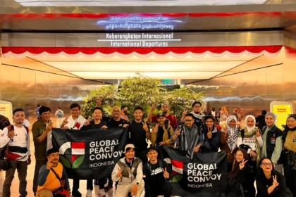 Relawan Nusantara resmi memberangkatkan delegasinya untuk bergabung dalam misi kemanusiaan Global Sumud Flotilla 2025.