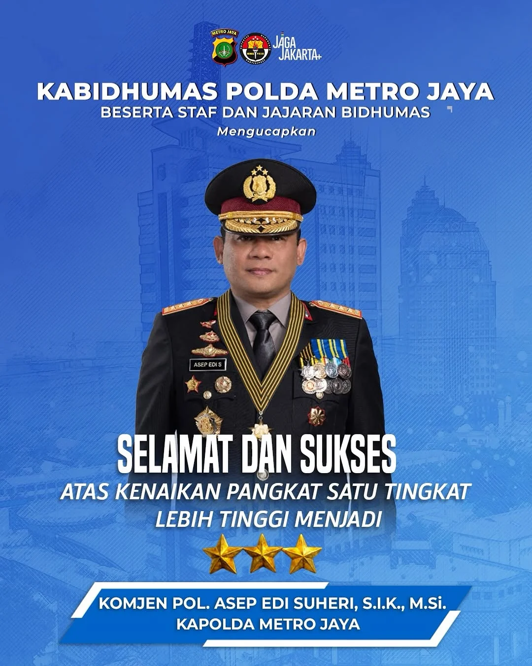Komjen Pol Asep Edi Suheri