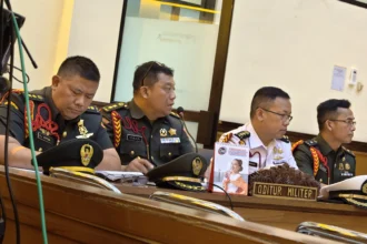 Oditur militer mengabarkan Andrie Yunus sedang menjalani operasi di RSCM sehingga tidak bisa hadir dalam sidang lanjutan