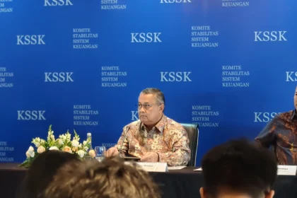 Gubernur Bank Indonesia Perry Warjiyo (sumber: Owrite/Anisa Aulia)